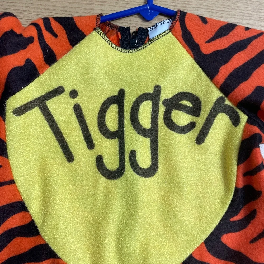 Disney Catalog Tigger Halloween Costume Baby 6-12 Mos Winnie The Pooh 1 Pcs Hood